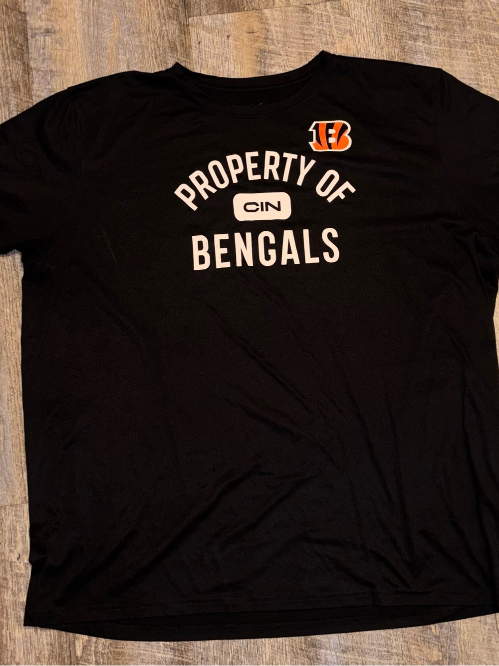 Nike Cincinati Bengals Dri Fit T-shirt Men’s 3XL Black